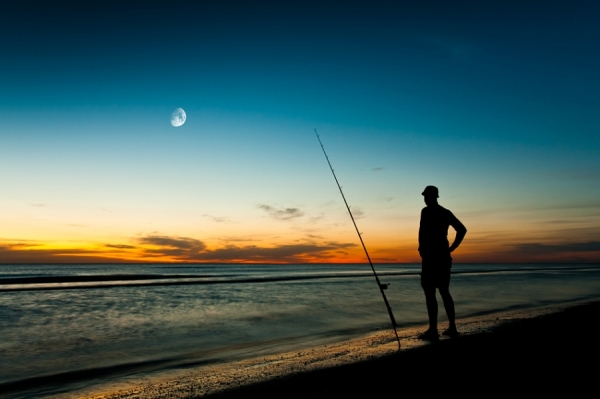 Photograph Niels Christian Wulff Night Fishing on One Eyeland